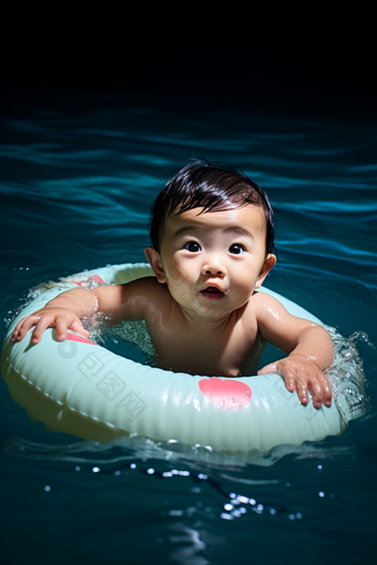 幼儿游泳课兴趣运动