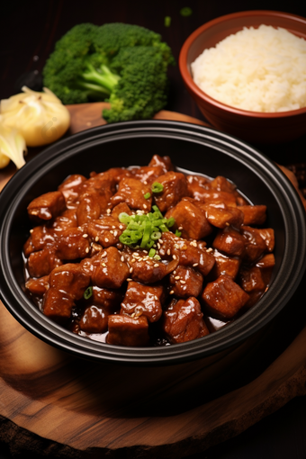 美味卤肉饭<strong>梅菜</strong>扣肉美食