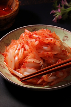 韩式辣白菜泡菜摄影图1