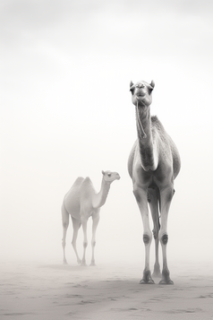 沙漠驼铃摄影图15