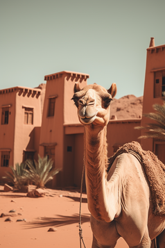 沙漠驼铃摄影图20
