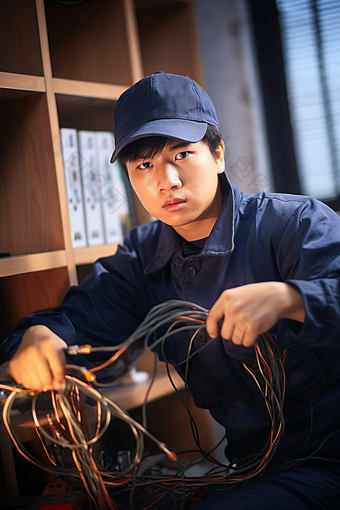 家庭网络线路维修<strong>服务</strong>场景