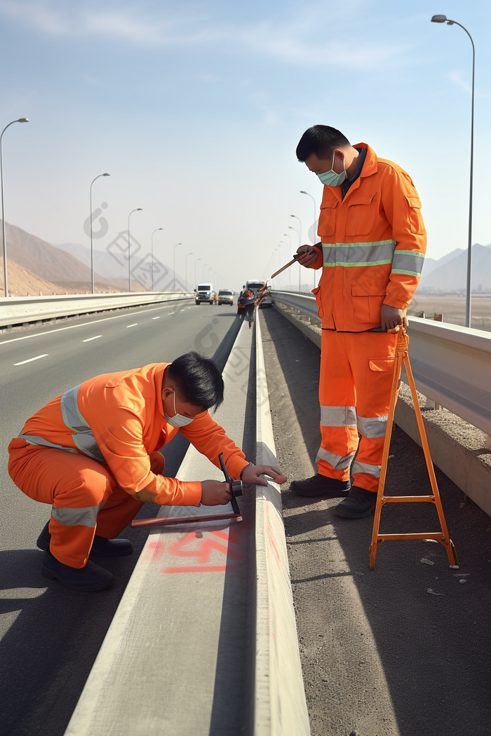 马路公路日常养护维修测量