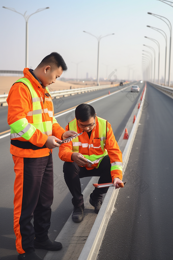 马路公路日常养护<strong>维修</strong>场景