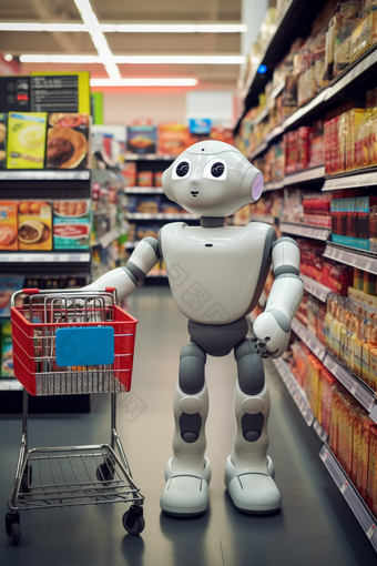 超市智能服务机器人导购信息