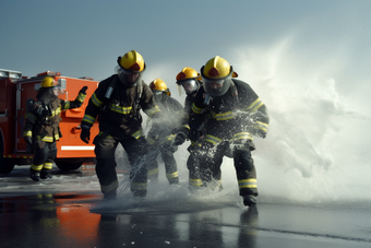 消防工作日常训练水管专业