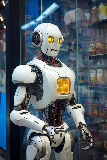 商店机器人工作导购智能
