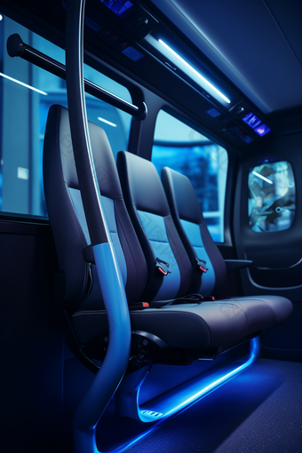 自动驾驶公交车内部便利车载系统