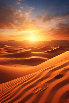 沙漠风景大漠摄影图6