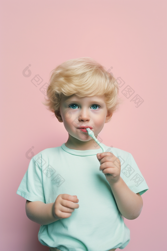 儿童口腔刷牙儿童口腔卫生牙齿<strong>健康</strong>