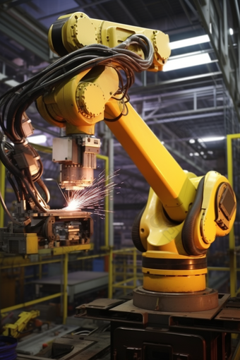 焊接机器人工业生产效率