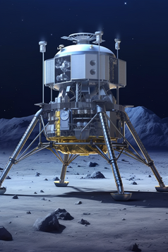 月球取样探测器摄影图3