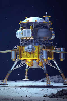 月球取样探测器摄影图5