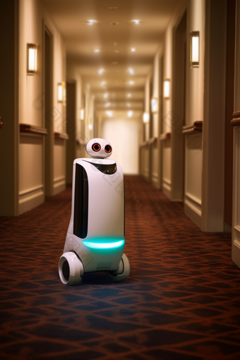 酒店服务机器人走廊<strong>效率</strong>