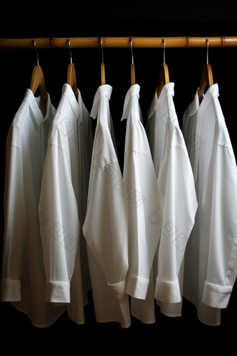 白色衬衣时尚服饰潮流设计