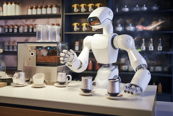 咖啡师机器人餐饮服务