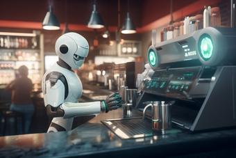咖啡师机器人餐饮机械
