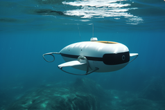 水下探测无人机摄影图4