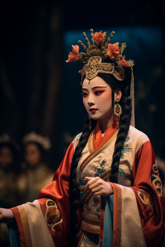 传统<strong>戏曲</strong>黄梅戏戏剧表演传统文化