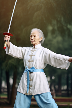 中国传统舞剑摄影图17