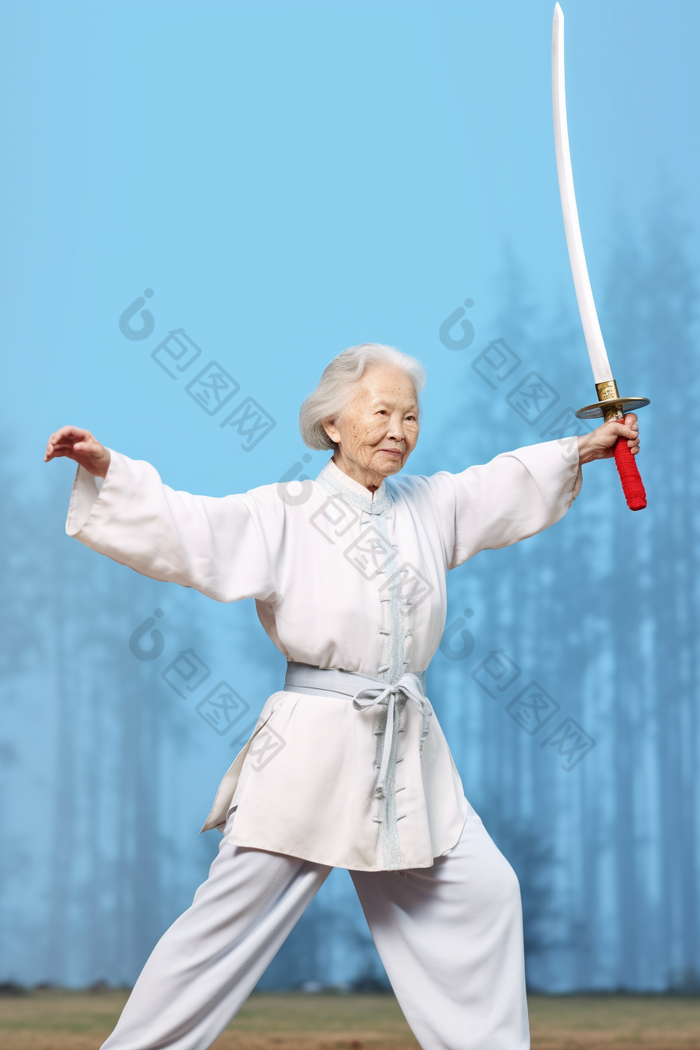 中国传统舞剑武术舞蹈舞蹈艺术