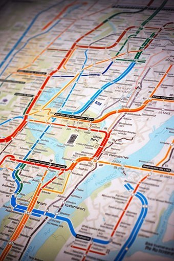 地铁线路地图地铁线路规划城市地铁网络