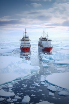 极地科考船摄影图3