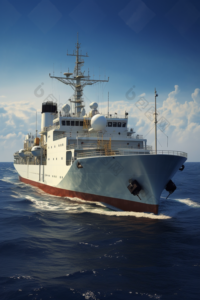 海洋观测船工程机械设备