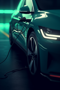 充电中的新能源汽车摄影图5