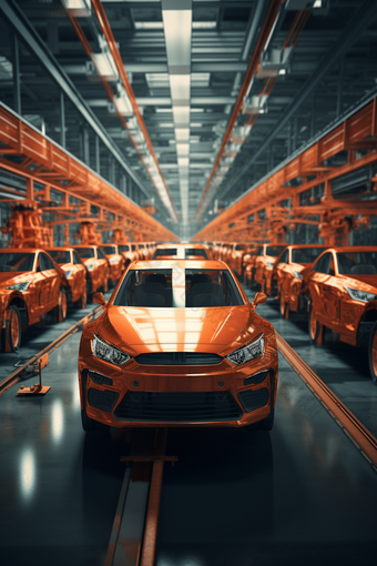 自动化汽车工厂大型批量