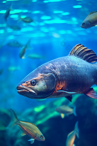 海底世界鱼群海洋生态系统<strong>鱼类</strong>多样性