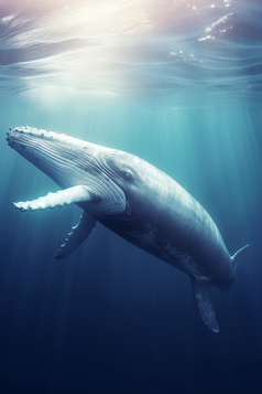 海洋中的鲸鱼摄影图10