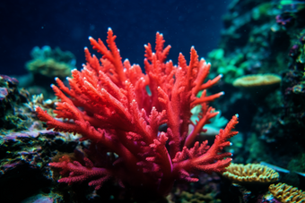 海洋中的珊瑚海洋珊瑚生态海洋生态保育