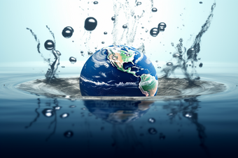 地球水资源概念图水<strong>循环</strong>概念图全球水供应