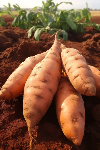红薯种植粮食作物营养