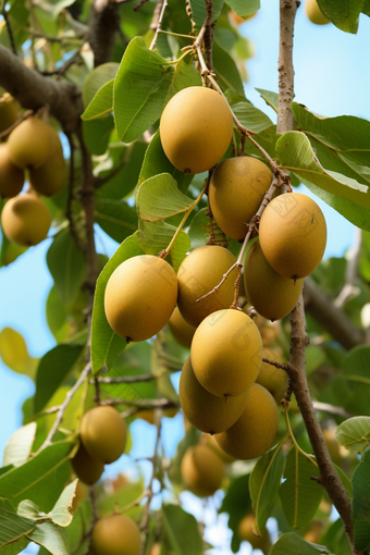 猕猴桃种植场景果树农场农业季节