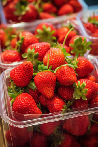 草莓运输水果物流农场运营