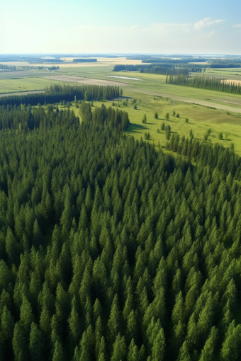 农田防护林建设天然防护带生长发育