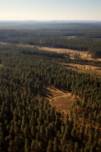 农田防护林建设天然防护带环境