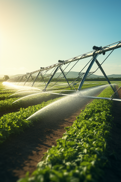农田智能灌溉系统摄影图20