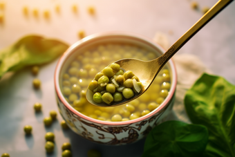 绿豆汤美食摄影食品摄影