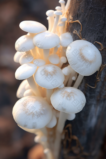 <strong>白</strong>蘑菇美味佳肴种植场景摄影图