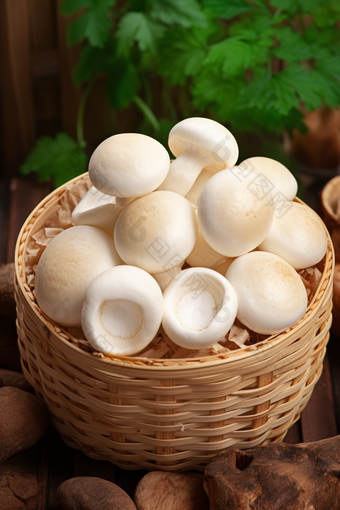 白蘑菇商业食材拍摄摄影商业摄影健康食品