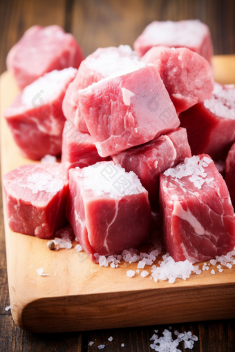 餐饮菜场采购肉类市场冷冻猪肉美食超市食材