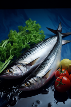 海产鱼类养殖海鲜餐饮生鲜河鲜青花鱼商业摄影摄影图