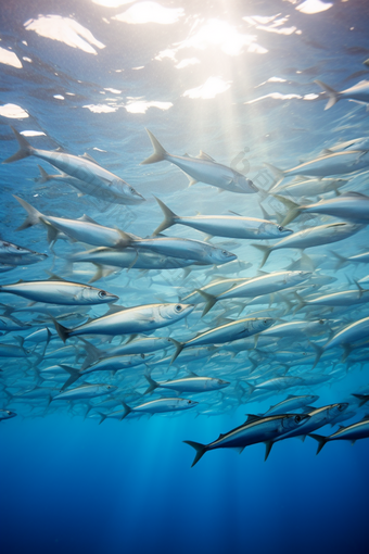 水产海产<strong>鱼类</strong>养殖海鲜餐饮生鲜梭鱼摄影图