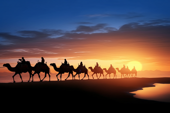 <strong>沙漠骆驼</strong>农业农学农民三农旅游农业类摄影图
