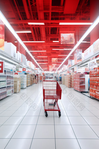 零售流水线商业超市商品<strong>促销</strong>电商购物消费经济摄影图