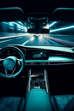 自动驾驶商务科技智慧人工智能未来高新技术产业摄影图