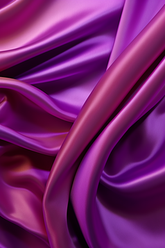 紫色渐变波浪丝绸纹理质感布艺绸缎纱真丝蚕丝摄影图